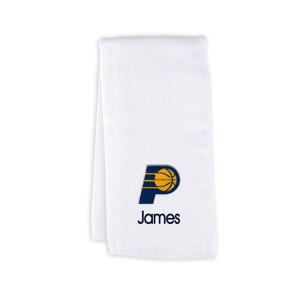 Personalized Indiana Pacers Burp Cloth - Designs by Chad & Jake