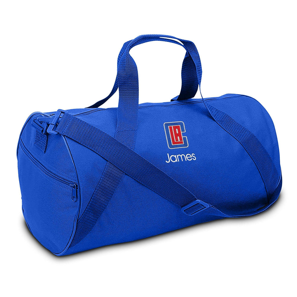 Personalized Los Angeles Clippers Duffel Bag - Designs by Chad & Jake