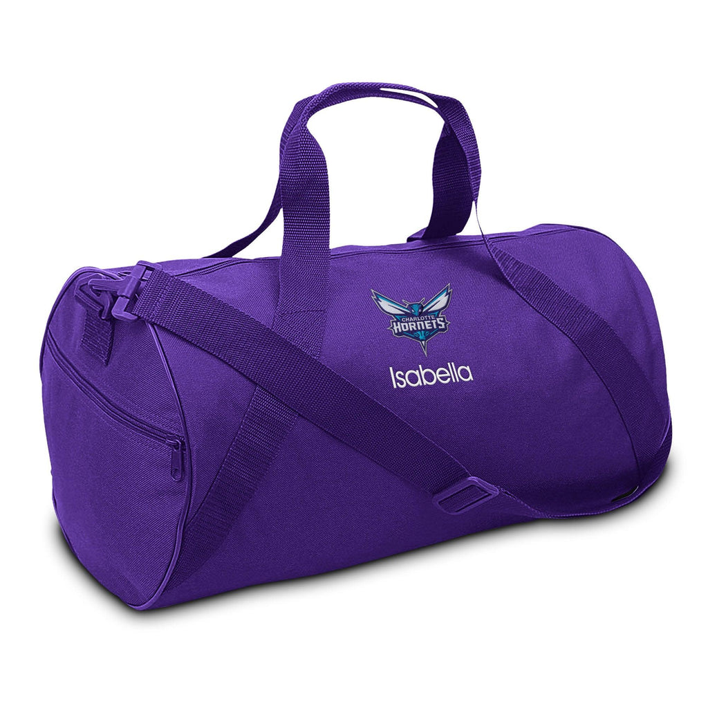 Personalized Charlotte Hornets Duffel Bag - Designs by Chad & Jake