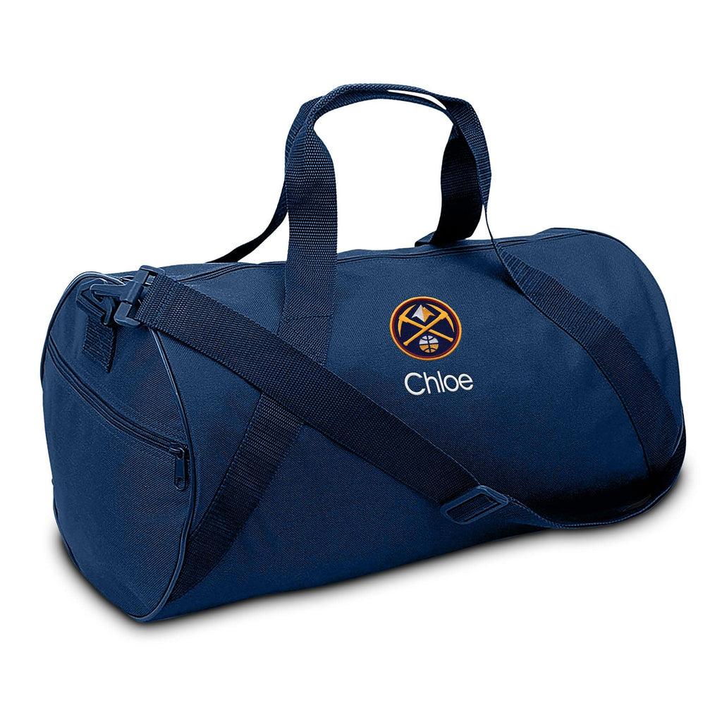 Personalized Denver Nuggets Duffel Bag - Designs by Chad & Jake
