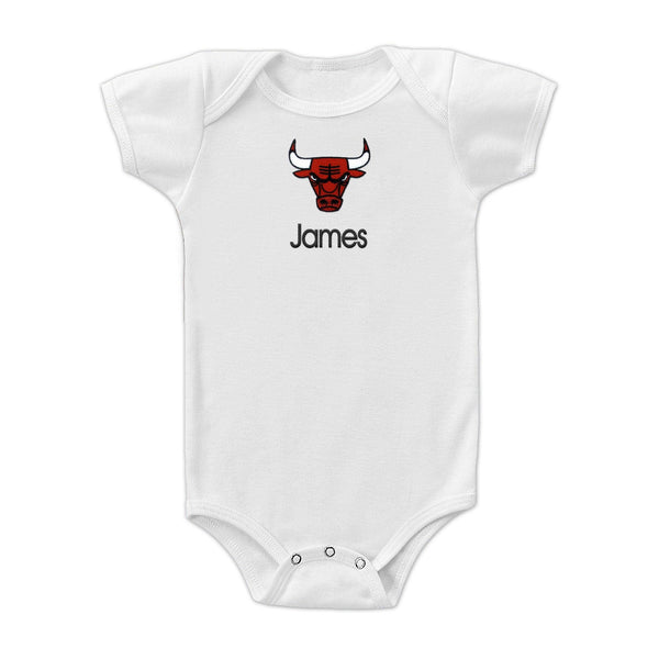 Personalized Chicago Bulls Bodysuit - Main Image