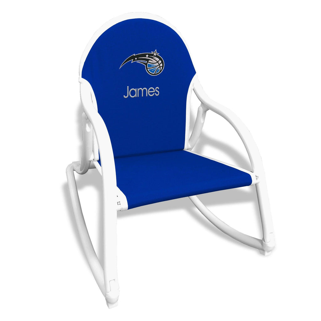 Personalized Orlando Magic Rocking Chair - Designs by Chad & Jake