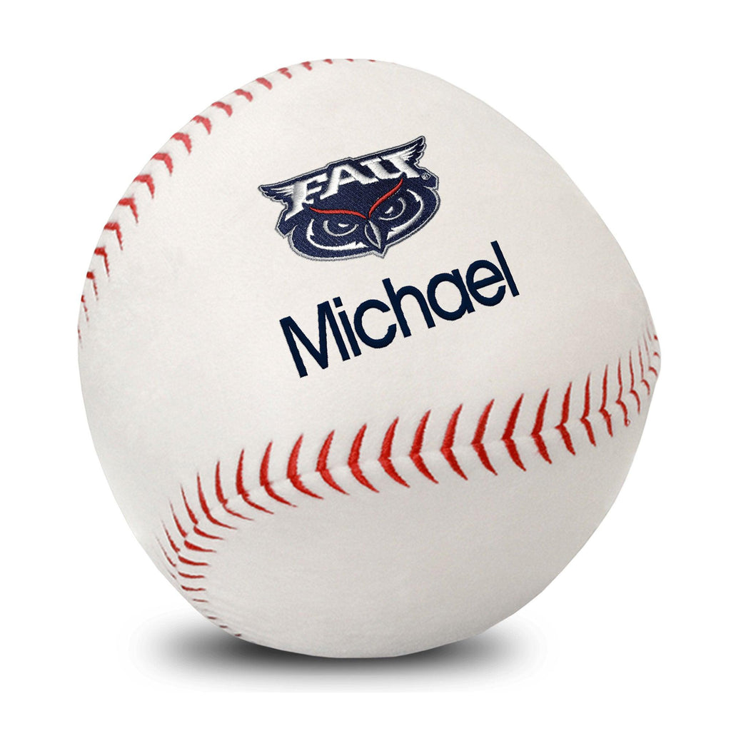 Personalized FAU Owls Plush Baseball - Designs by Chad & Jake