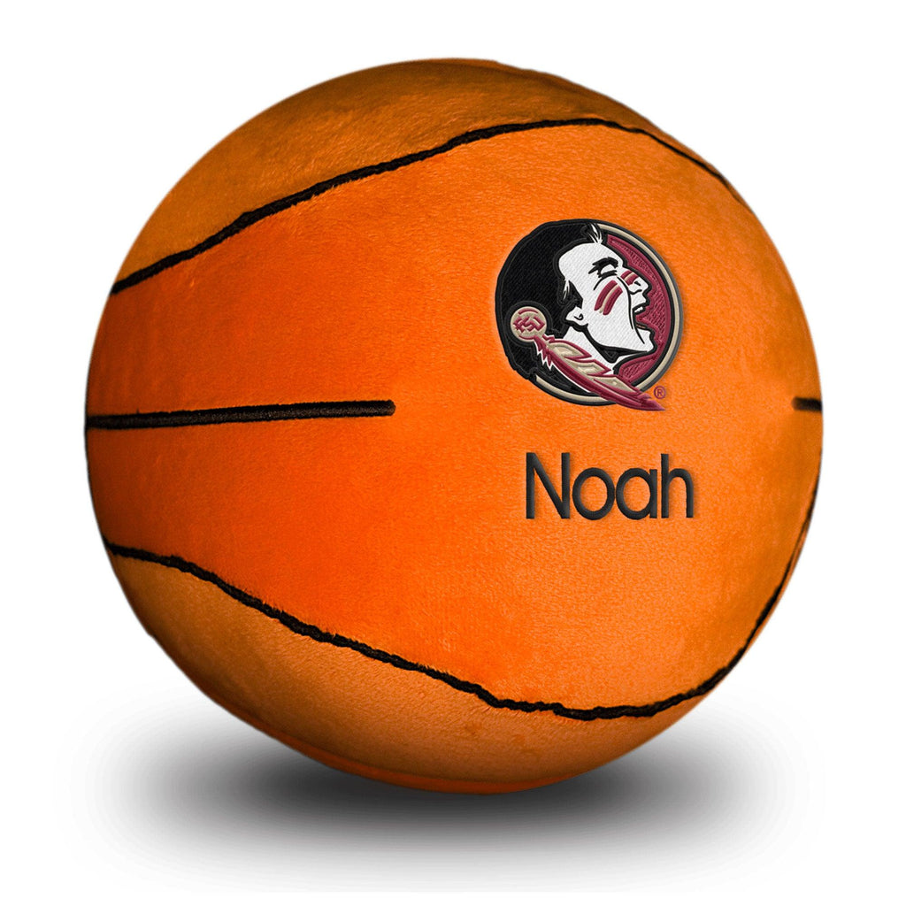 Personalized Florida State Seminoles Plush Basketball - Designs by Chad & Jake