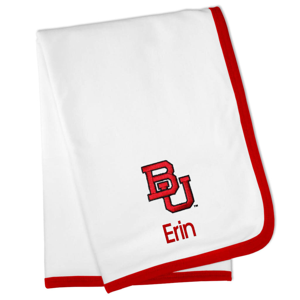 Personalized Boston University Terriers Blanket - Designs by Chad & Jake
