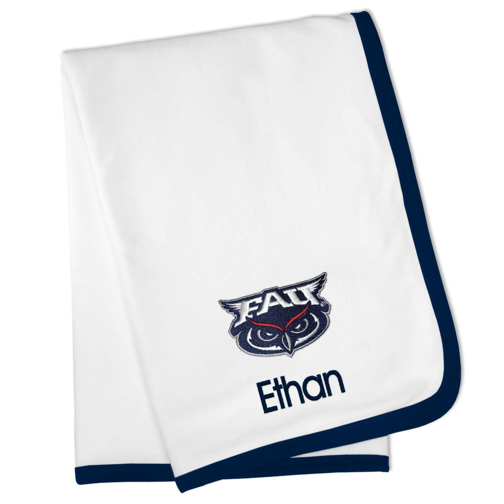 Personalized FAU Owls Blanket - Designs by Chad & Jake