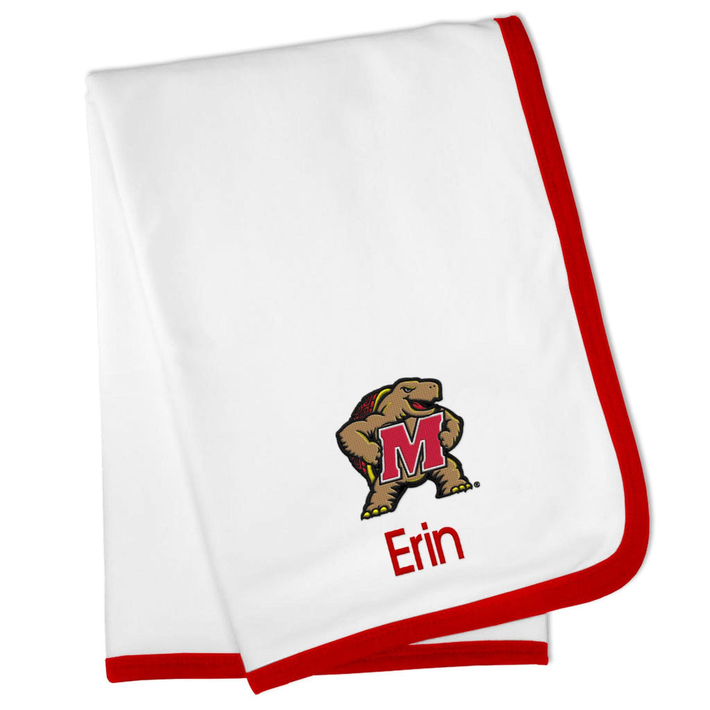Personalized Maryland Terrapins Blanket - Designs by Chad & Jake