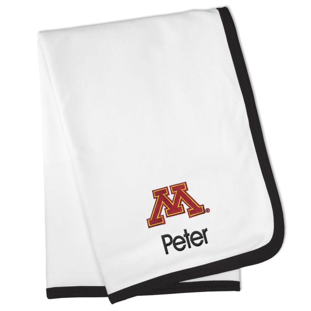 Personalized Minnesota Golden Gophers Blanket - Designs by Chad & Jake