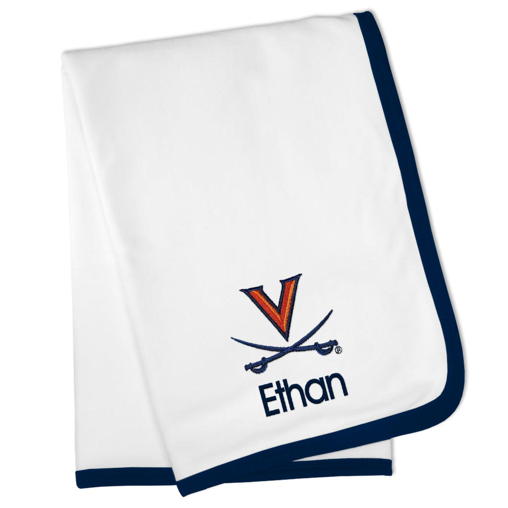 Personalized Virginia Cavaliers Blanket - Designs by Chad & Jake
