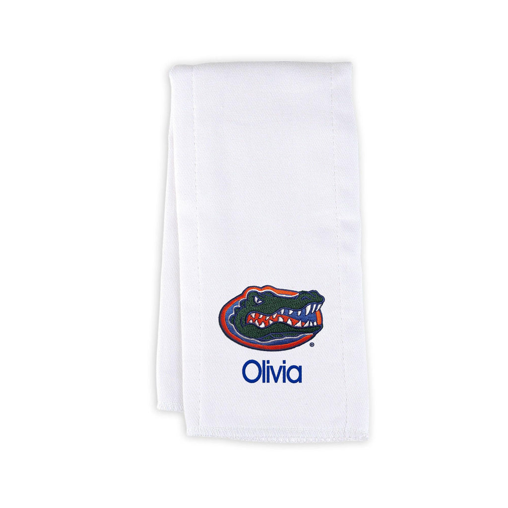 Personalized Florida Gators Burp Cloth - Designs by Chad & Jake