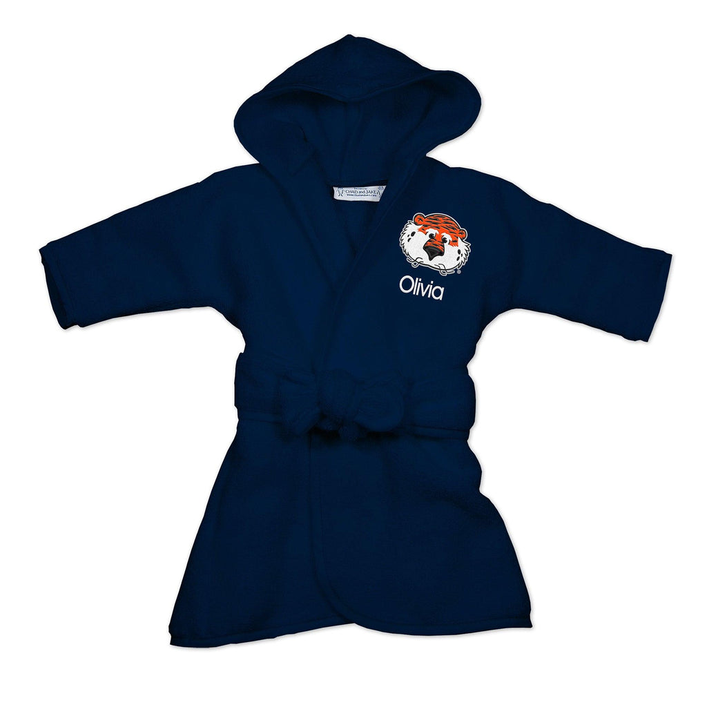 Personalized Auburn Tigers Aubie Infant Robe - Designs by Chad & Jake