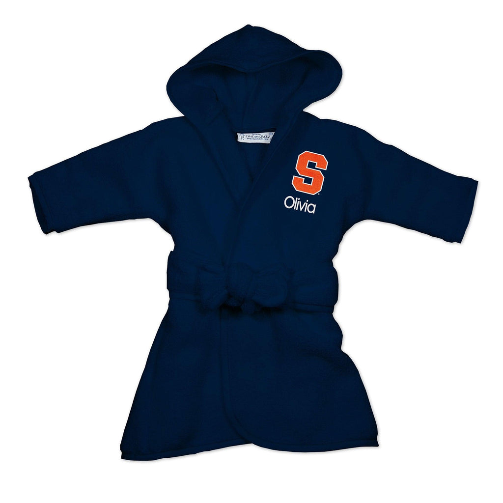 Personalized Syracuse Orange Infant Robe - Designs by Chad & Jake