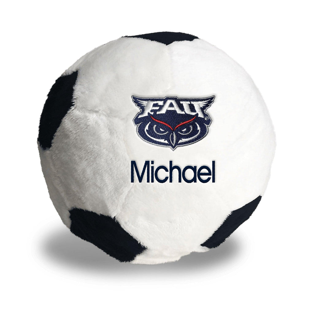 Personalized FAU Owls Plush Soccer Ball - Designs by Chad & Jake