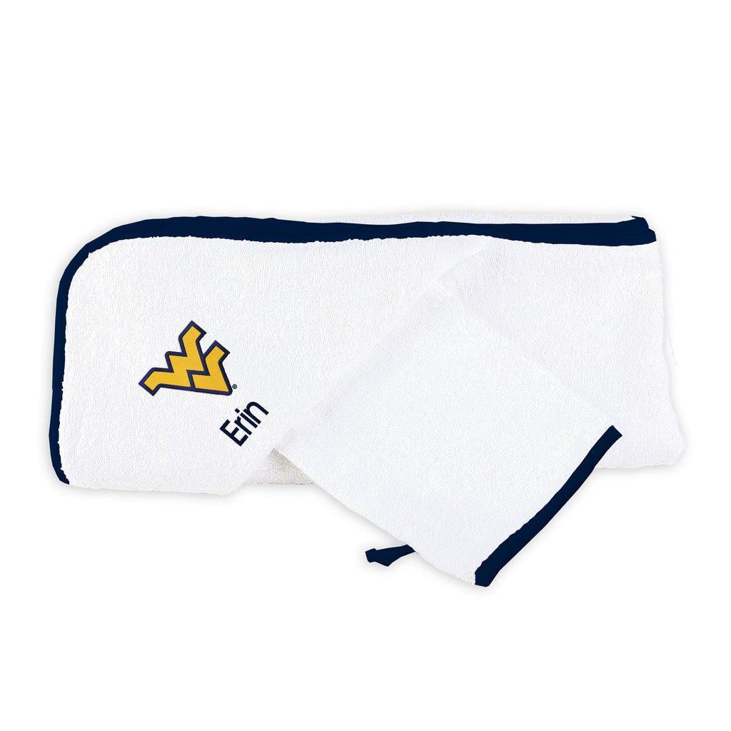 Personalized West Virginia Mountaineers Towel Set - Designs by Chad & Jake