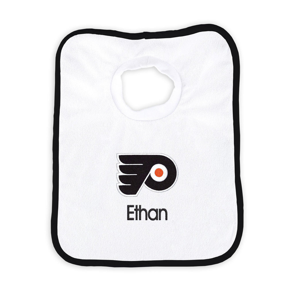 Personalized Philadelphia Flyers Bib - Designs by Chad & Jake