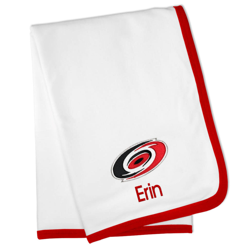 Personalized Carolina Hurricanes Blanket - Designs by Chad & Jake