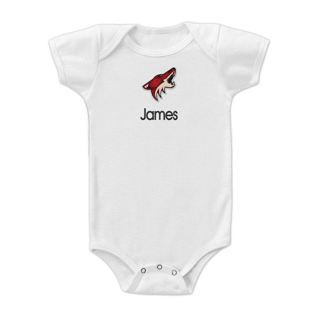 Personalized Arizona Coyotes Bodysuit - Designs by Chad & Jake