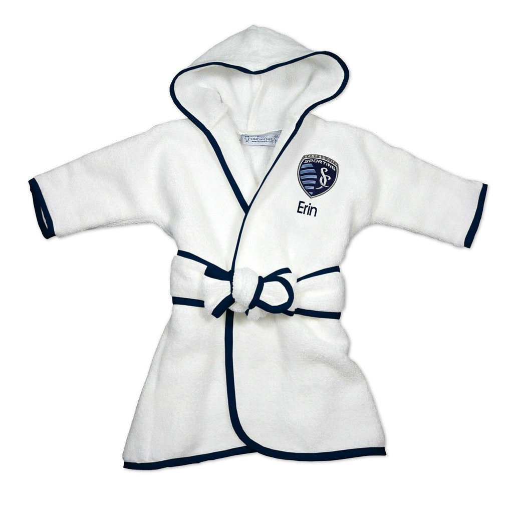 Personalized Sporting Kansas City Robe - Designs by Chad & Jake
