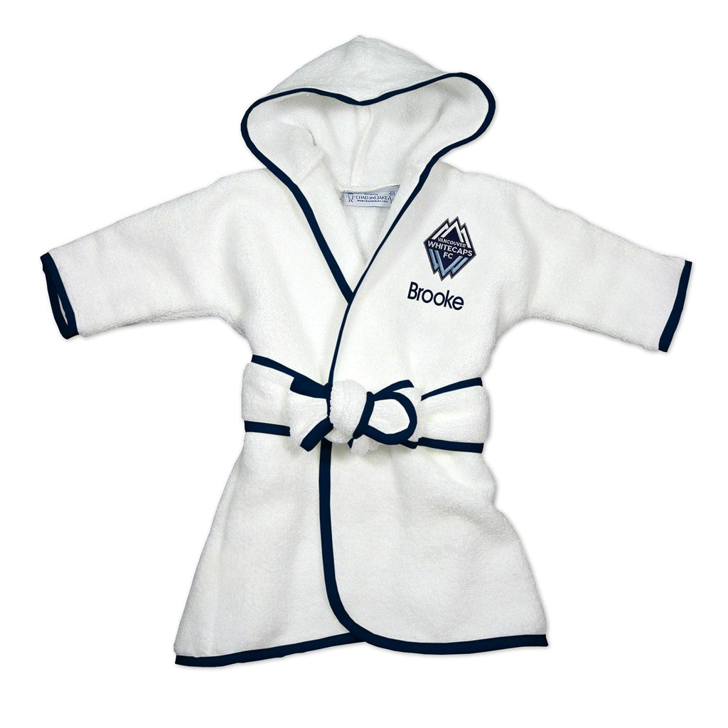 Personalized Vancouver Whitecaps Robe - Designs by Chad & Jake