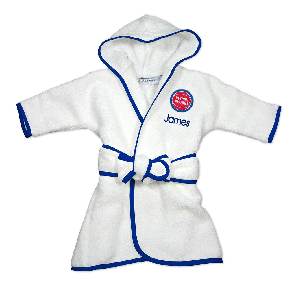 Personalized Detroit Pistons Robe - Designs by Chad & Jake