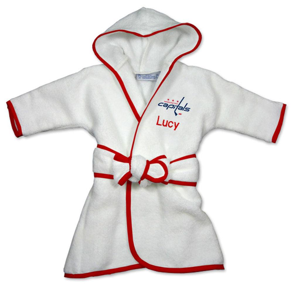 Personalized Washington Capitals Robe - Designs by Chad & Jake