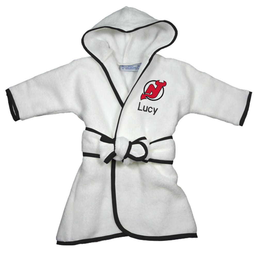 Personalized New Jersey Devils Robe - Designs by Chad & Jake