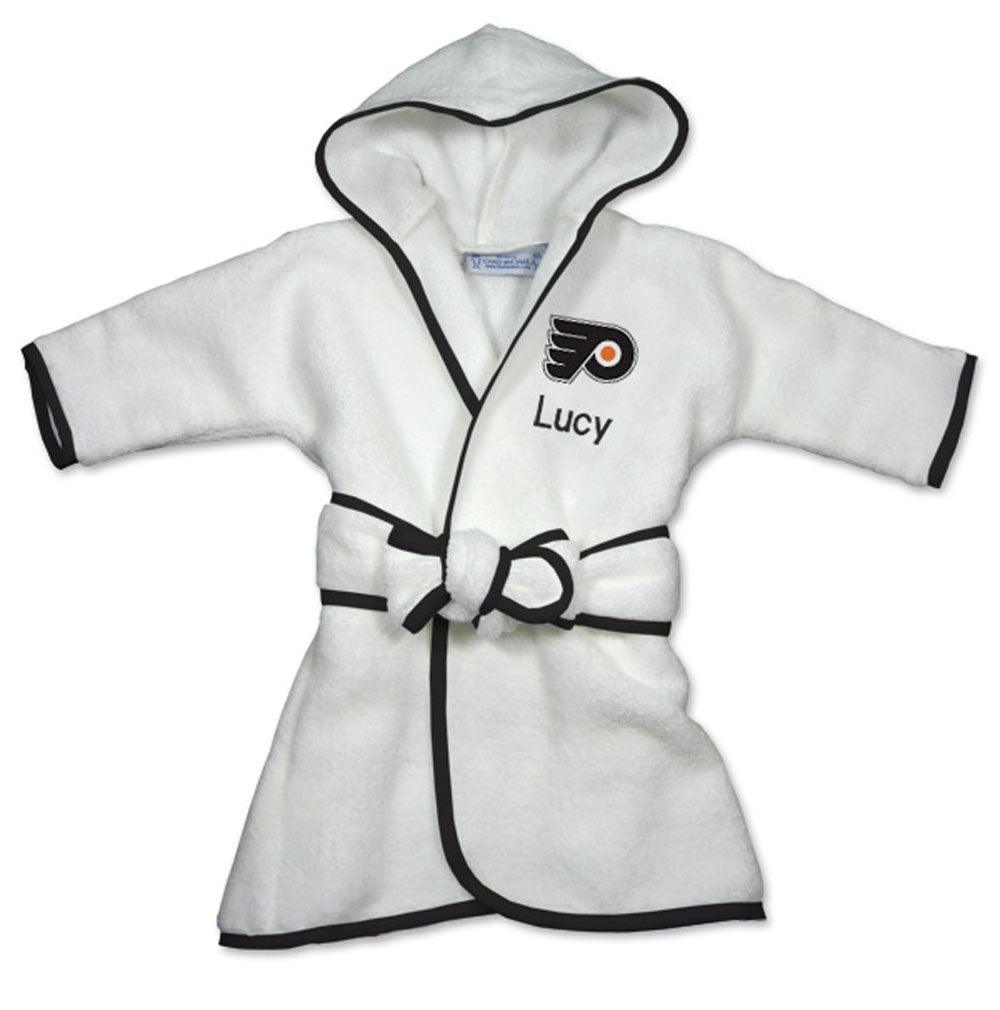 Personalized Philadelphia Flyers Robe - Designs by Chad & Jake