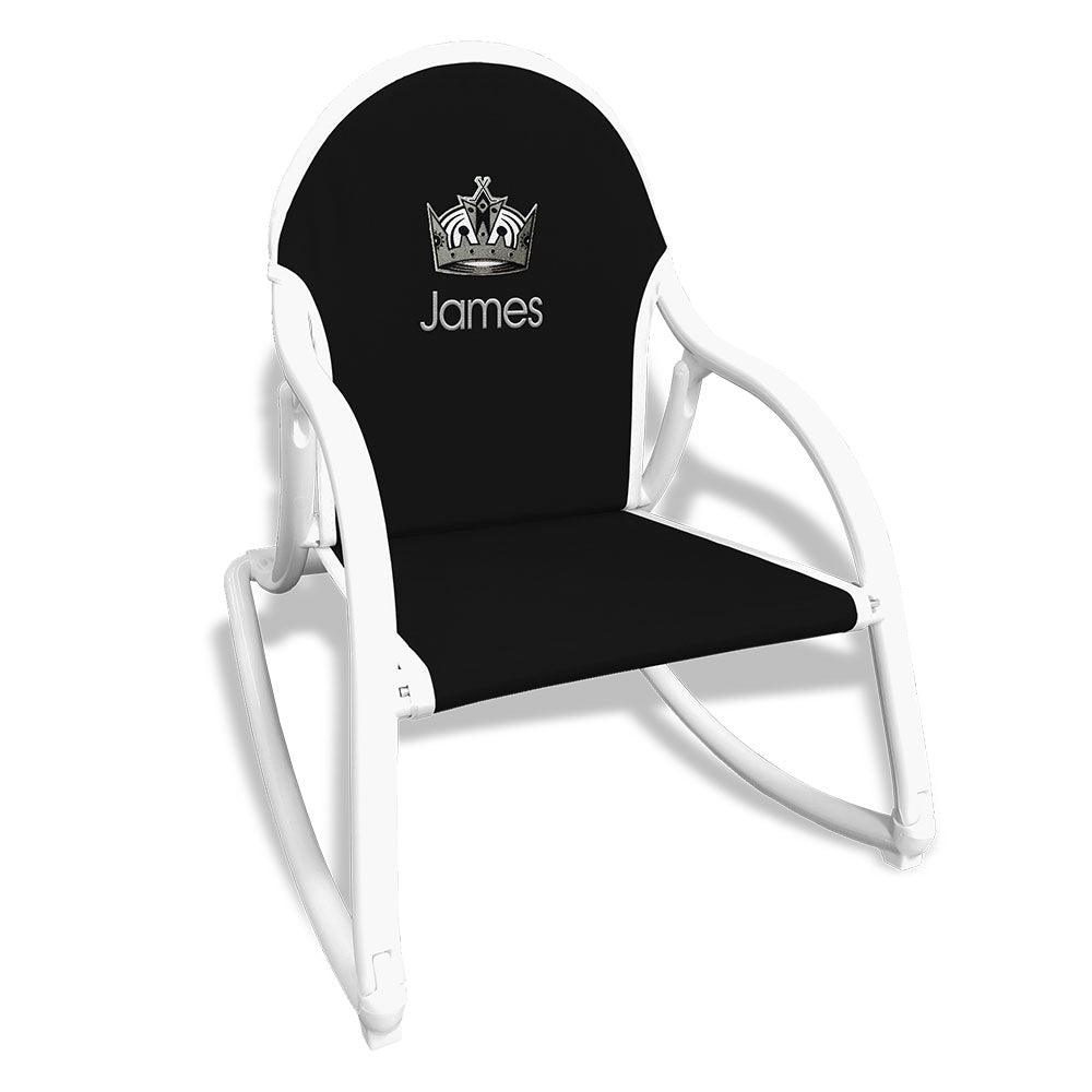 Personalized Los Angeles Kings Rocking Chair - Designs by Chad & Jake