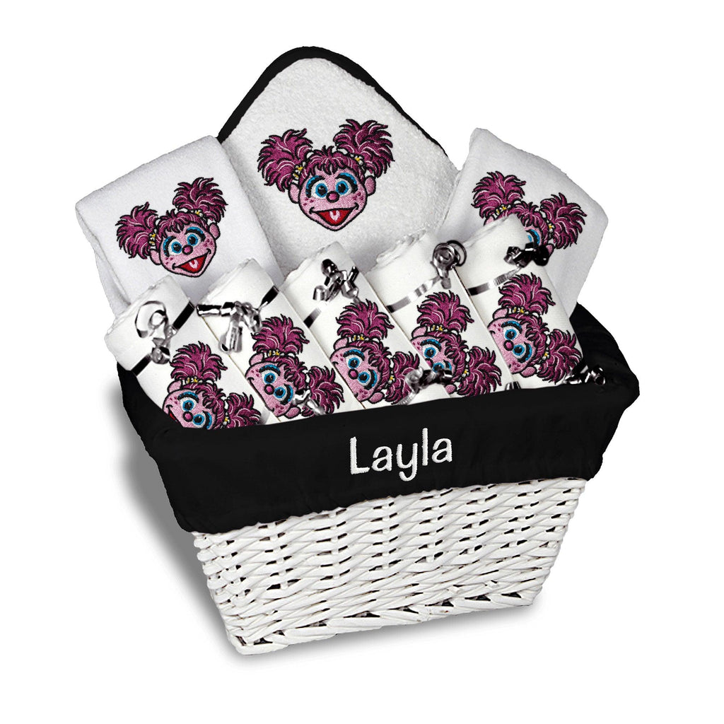 Personalized Sesame Street Abby Cadabby Large Basket - Designs by Chad & Jake