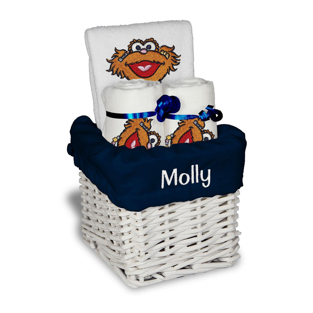 Personalized Sesame Street Zoe Small Basket - Designs by Chad & Jake