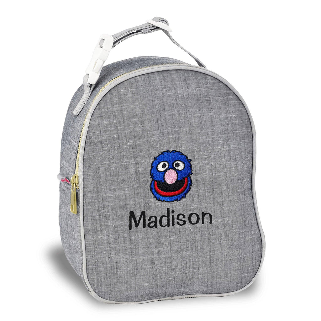 Personalized Sesame Street Grover Insulated Bag - Designs by Chad & Jake